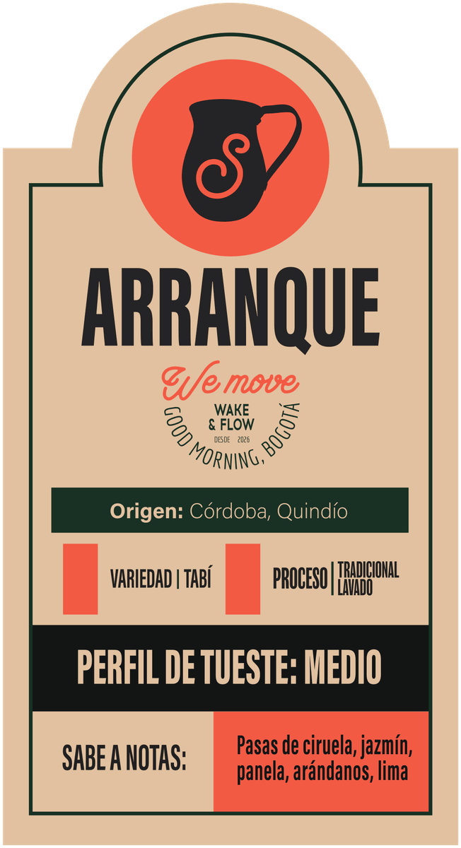 Bolsa de café Semulá Arranque — Córdoba, Quindío, variedad Tabí, tueste Medio